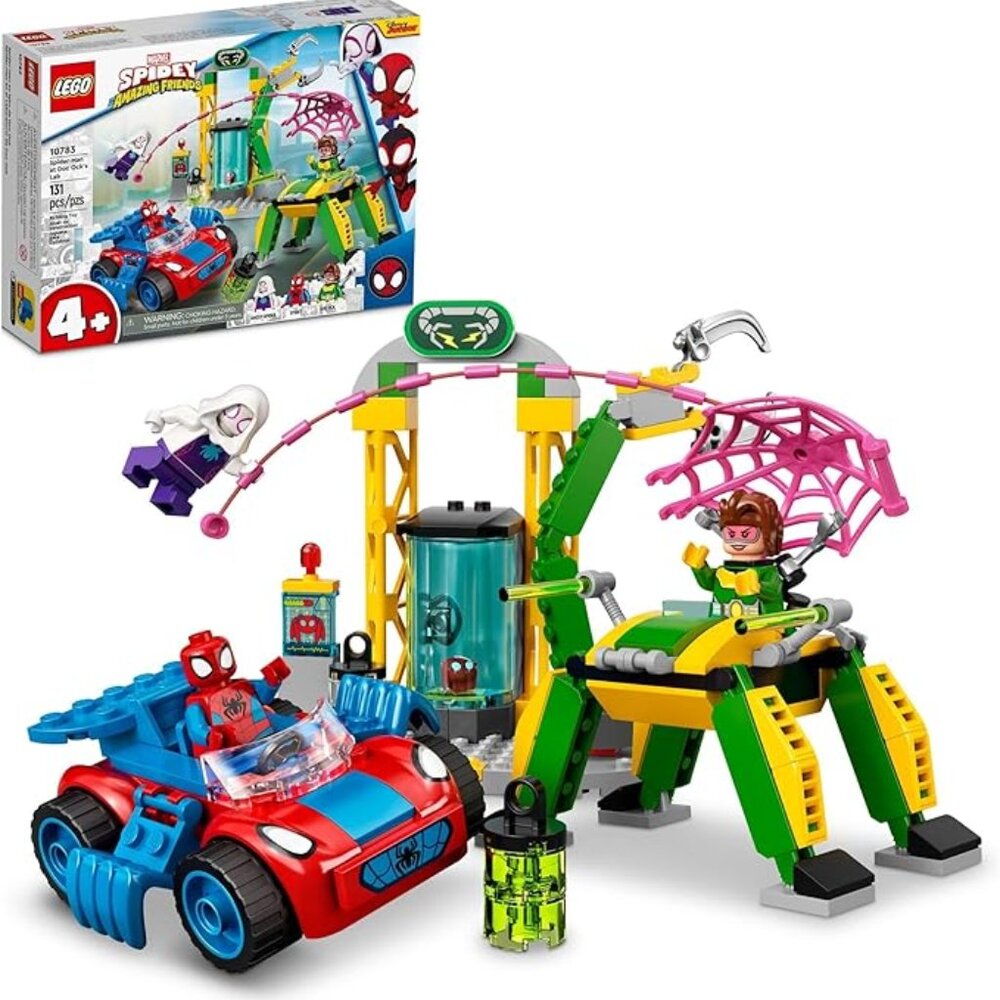 Lego   Marvel Spider-Man at Doc Ock's Lab 10783 New In Box